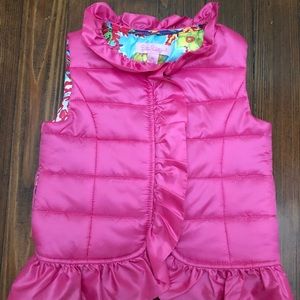 Lilly Pulitzer Toddler Girl Pink Vest